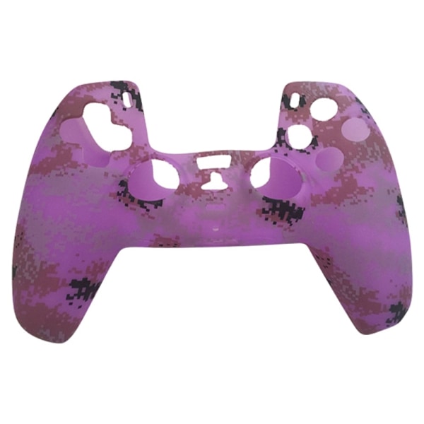 Silikoninen nahkakahva Playstation 5 PS5 -ohjaimelle Purple