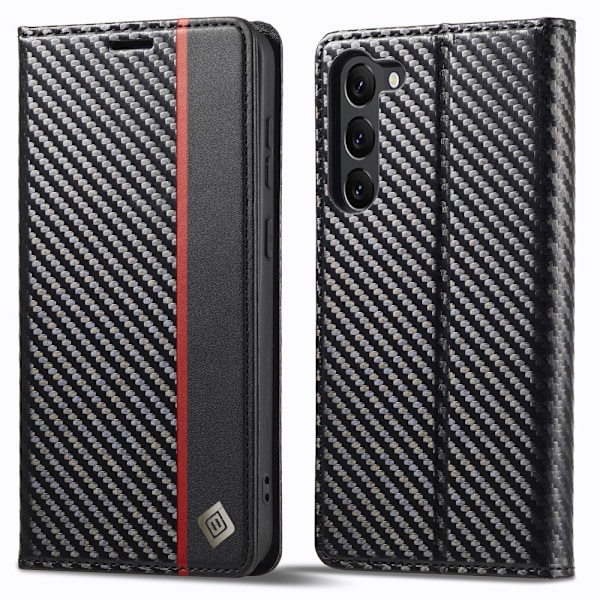 LC.IMEEKE Lommebokveske for Samsung Galaxy S24+ - Svart Black