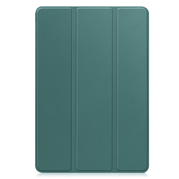 Trifoldet stativ Smart Taske til Samsung Galaxy Tab S10 Lite Green