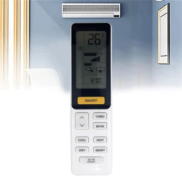 Fjärrkontroll Ersättning för 0010402886AR för Haier Air Conditioner Vit