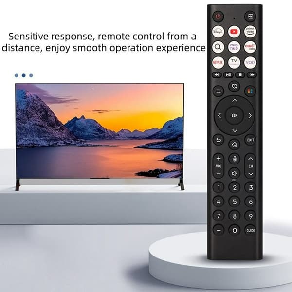 Fjernkontroll erstatning ERF2F38H For Hisense TV Black
