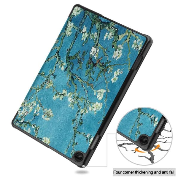 Lenovo Tab M10 (Gen 3) Kolminkertainen jalustan kansi - Blossom Multicolor