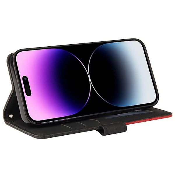 Til iPhone 15 Pro Max KT Series - 1 Dobbeltfarvet etui Black
