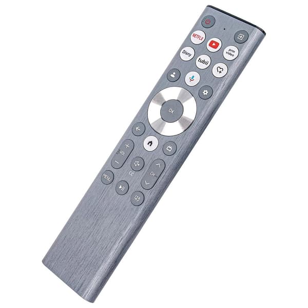 Fjärrkontroll Ersättning ERF6A80 För Hisense TV med röstfunktion grå