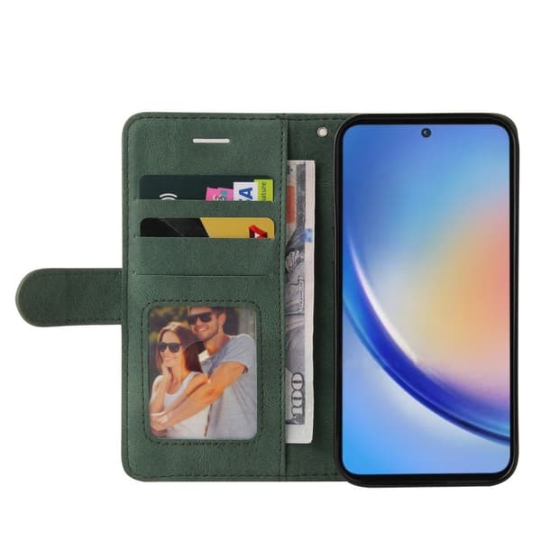 Til Samsung Galaxy A35 KT - serie - 1 dobbeltfarve Green