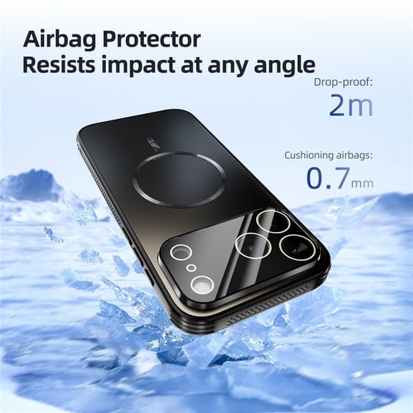 Til iPhone 17 Pro Max Mobilcover Black