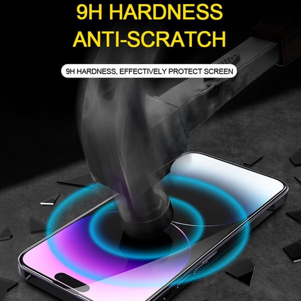 iPhone 15 Pro Anti - spy Privacy Tempered Glass - näytönsuoja Transparent