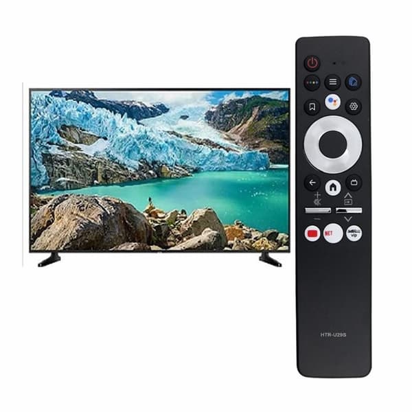 Fjärrkontroll Ersättning HTR-U29S För Haier TV Röststyrd Svart