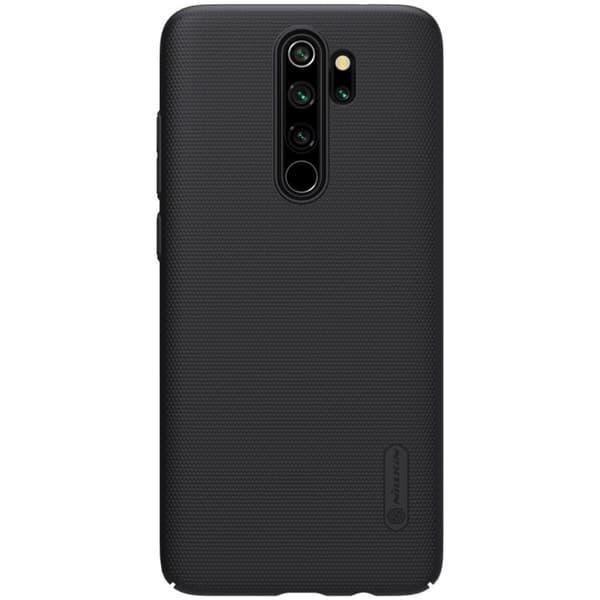NILLKIN Frosted Hard Plastic Suojakuori - Xiaomi Note 8 Pro - Musta Black