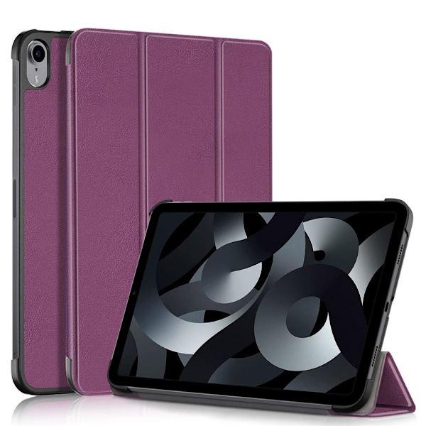 Apple iPad 10.9 2022 Slim fit tri-fold fodral - Lila Lila