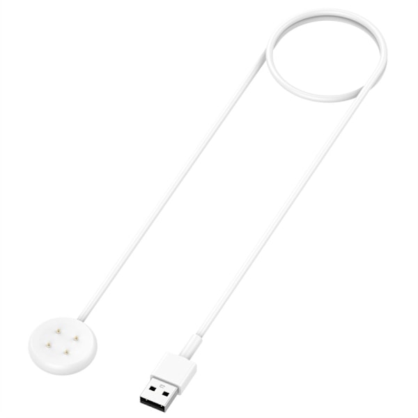 Til Google Pixel Watch 3 45/41mm Watch 2 Opladningsdock Oplader med 1m kabel White
