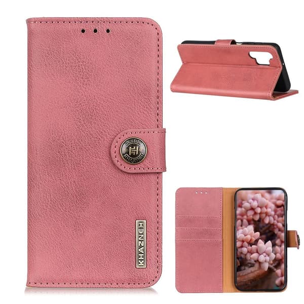 KHAZNEH Till Samsung Galaxy A32 5G Plånboksfodral - Rosa Rosa