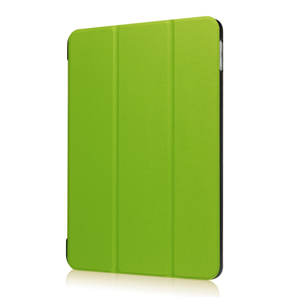 Til iPad 9.7 (2018)/9.7 (2017) Trifoldet etui - Grøn Green