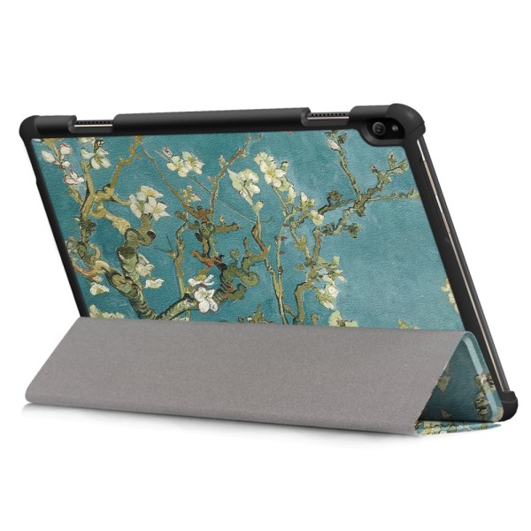 Tri-fold Stand Cover til Lenovo Tab P10 - Wintersweet Multicolor