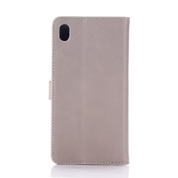 Sony Xperia M4 Aqua Lompakkokotelo Beige Beige
