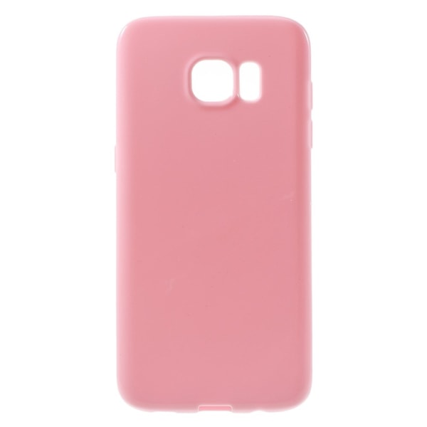 Samsung Galaxy S7 EDGE TPU kuori vaaleanpunainen Pink