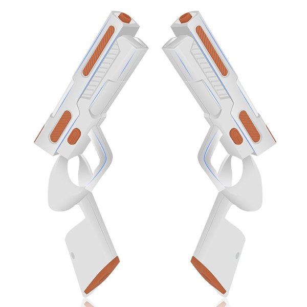 Meta Quest 3 VR Gaming tillbehör Gun Shooting Controller Skydd Vit