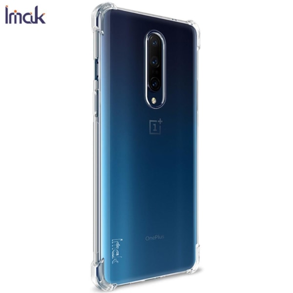 IMAK Soft TPU skal + Skärmskydd till OnePlus 8 - Transparent Transparent