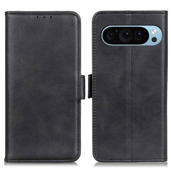 For Google Pixel 9 Pro / Pixel 9 Engros Telefonveske - Svart Black