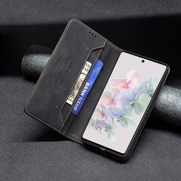 BINFEN COLOR Google Pixel 7 Pro -puhelimen lompakon suojukselle Black