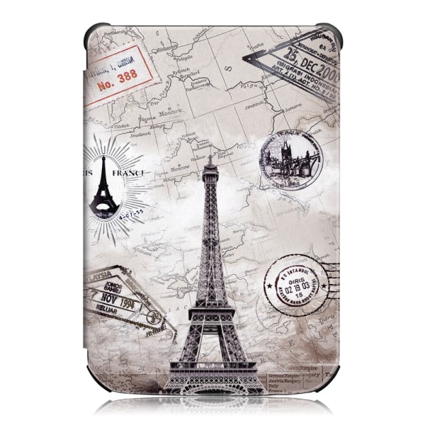 Case for PocketBook reading tablet - Many different models - The Eiffel Tower White