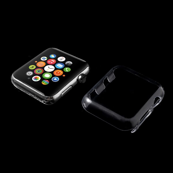 Protective Case with Non-slip Inner for Apple Watch Series 3 2 1 38mm Transparent