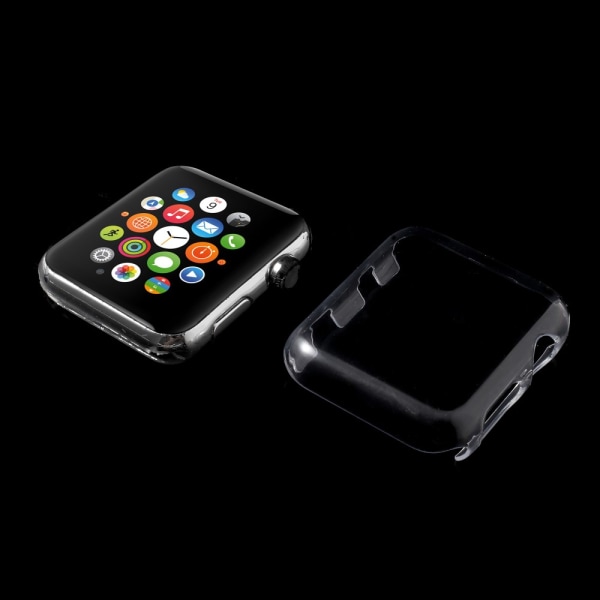 Protective Case with Non-slip Inner for Apple Watch Series 3 2 1 42mm Transparent