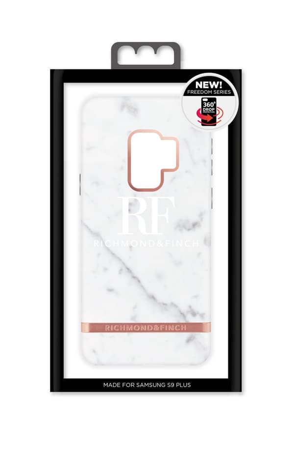 Richmond & Finch Cover til Samsung Galaxy S9 Plus - Hvid Marmor White