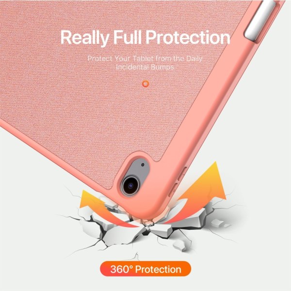 DUX DUCIS Domo iPad Air 13 (2024) Trefoldet stativ - Pink Pink