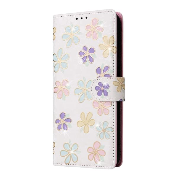 Til Samsung Galaxy A37 5G blomsterdeksel Multicolor
