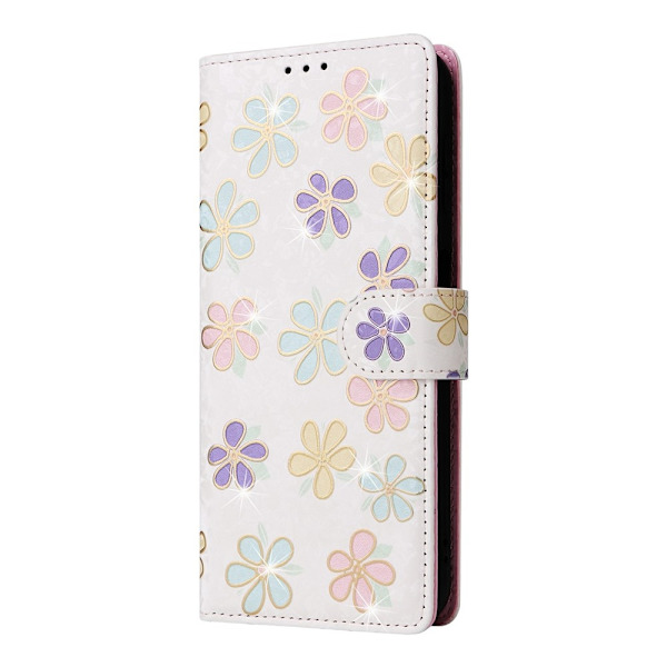 Till Samsung Galaxy A37 5G blomsterfodral multifärg