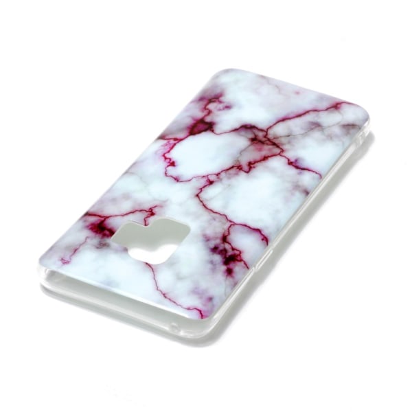 Samsung Galaxy S9 G960 TPU Phone Protection Case - Marble Purple