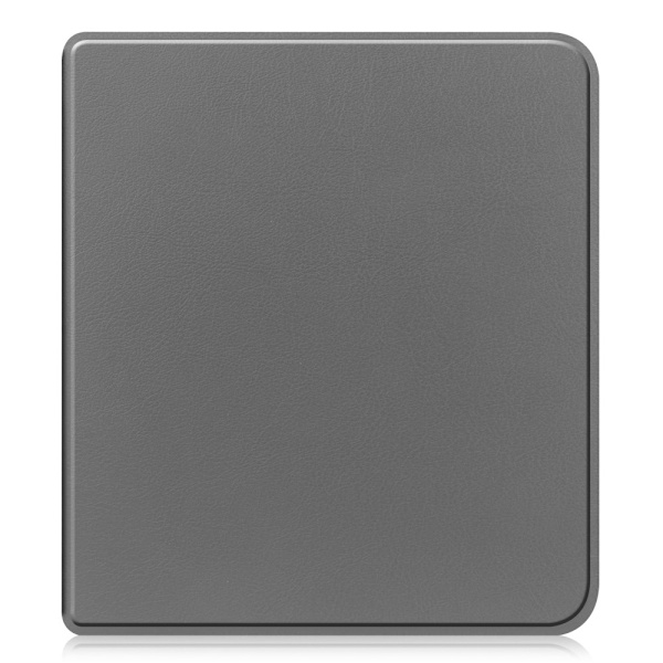 For Kobo Libra Colour Etui PU Læder + TPU E - Reader Cover Grey