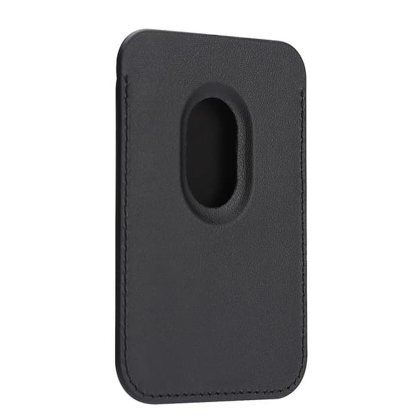 Slank magnetisk kortholder for iPhone 17, 16, 15, 14, 13 og 12 Black