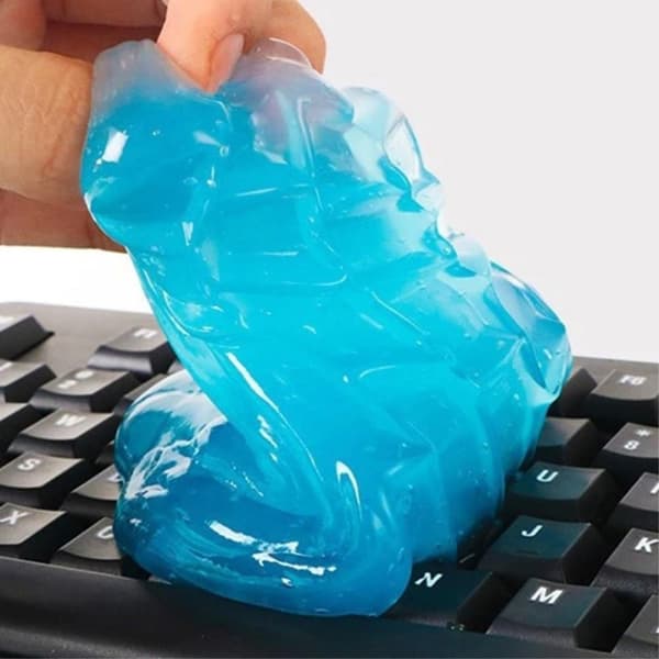 Näppäimistön pölypuhdistin Magic Sticky Gel Cleaning PC - autolle Green