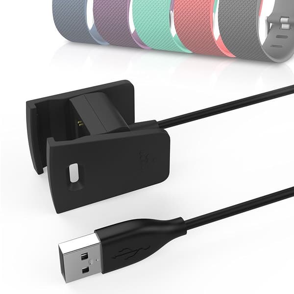 Fitbit Charge 2 USB - ladekabel Black