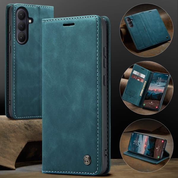 CASEME Plånboksfodral Samsung Galaxy S26 - Blå Blå