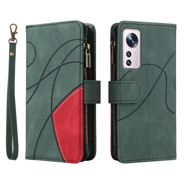 KT Multi - function Series - 5 For Xiaomi 12 Phone Case Green