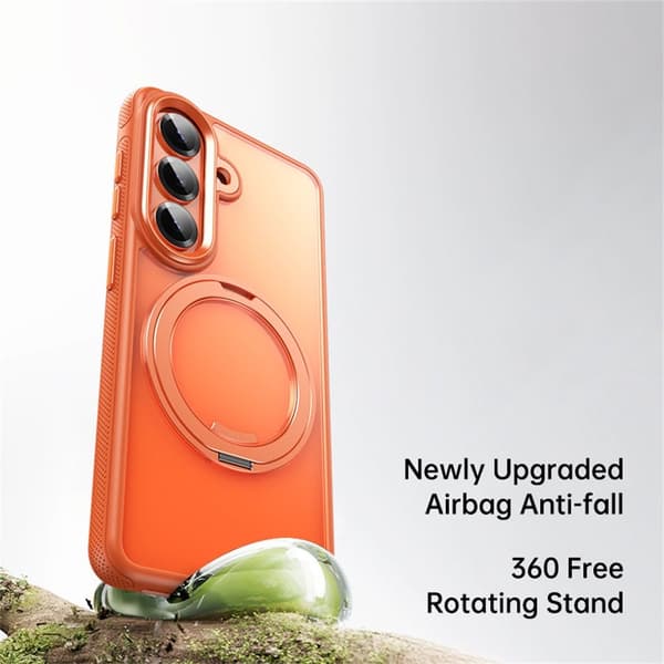 Magnetisk mobilcover med kickstand til Samsung Galaxy S26 Orange