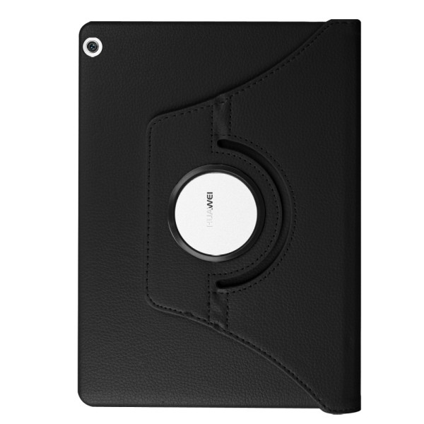 Stand Tablet-Taske med Elastikbånd til Huawei MediaPad M3 Lite 1 Black