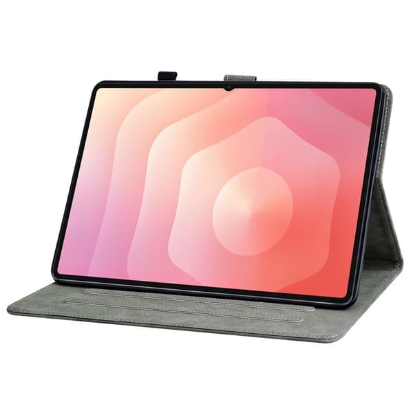Tabletcover med tigertryk til Samsung Galaxy Tab S12+ Purple