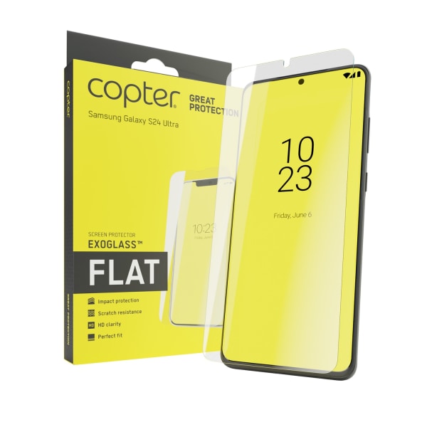 Copter Exoglass till Samsung Galaxy S24 Ultra Transparent