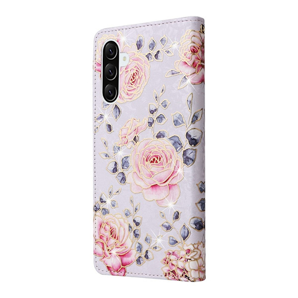 Til Samsung Galaxy A37 5G blomstercover Pink