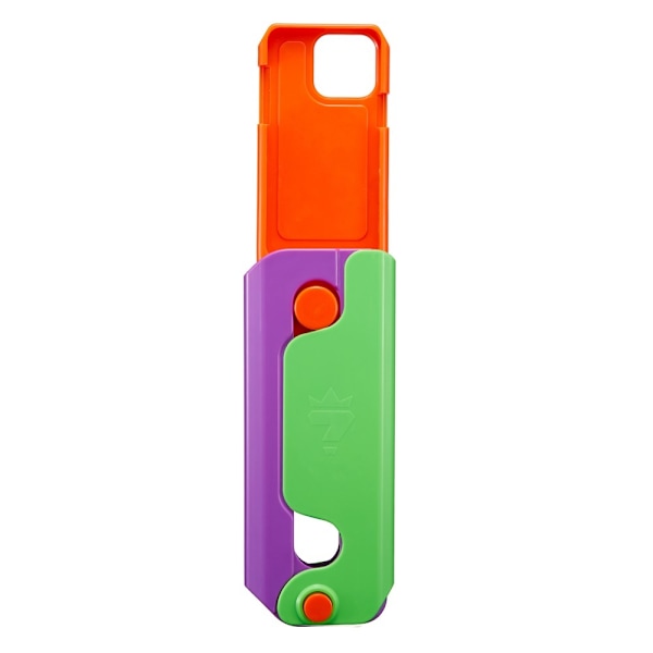 For iPhone 15 Pro Max TikTok-etui Gigant Foldbar Telefonbeskyttelse Multicolor