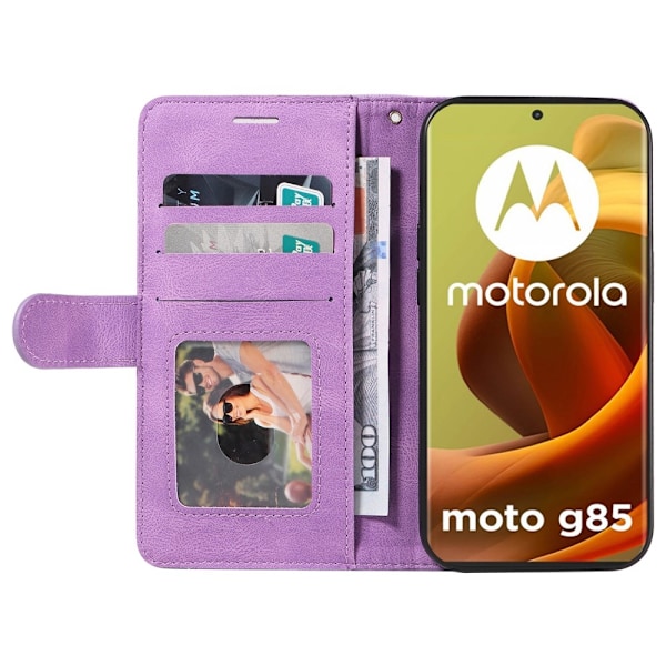 For Motorola Moto G85 KT Series-1 To-fargets Purple