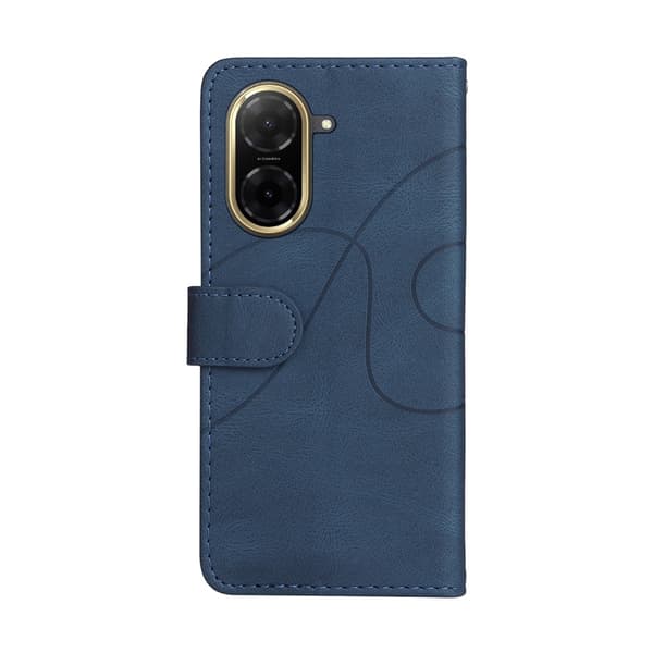 Til Xiaomi Redmi A5 4G KT-serie-1 dobbeltfarve tegnebog Blue