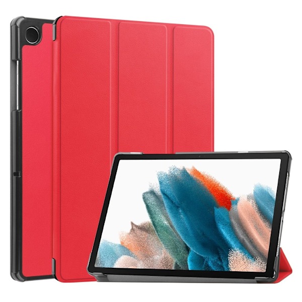 Trifoldet stativetui til Samsung Galaxy Tab A9 8.7" Red