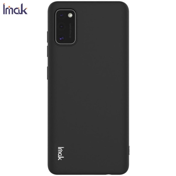 IMAK UC-1 -sarjan mattapintainen TPU-pehmeä case Samsung Galaxy A41:lle Black