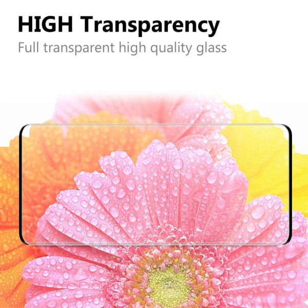 Samsung Galaxy S20 klart hærdet glas fuld telefonskærm Transparent