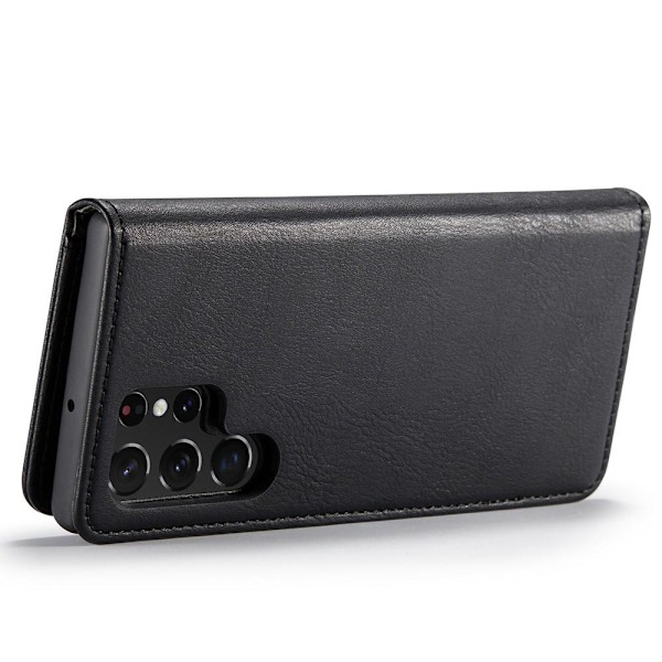 Samsung Galaxy S22 Ultra DG.MING 2 i 1 Plånboksfodral Svart